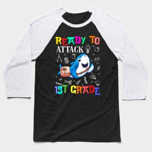 Ready To Attack 1st Grade Youth Baseball T-Shirt